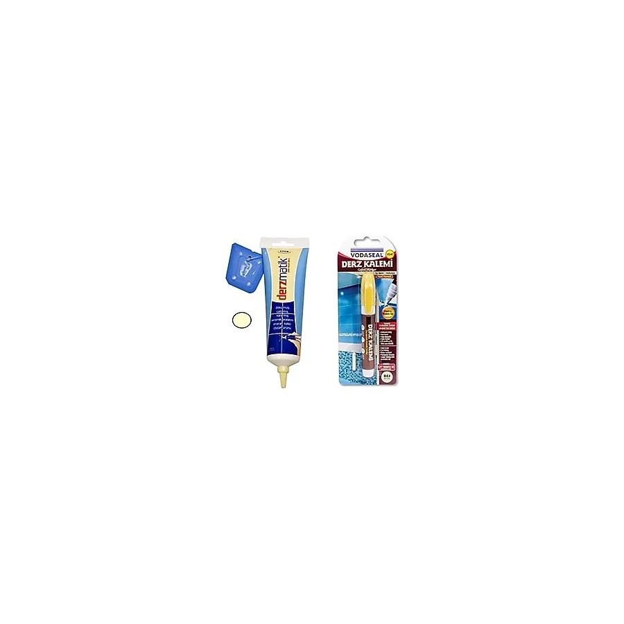 Vodaseal Derz Dolgu 250 gr Bej + Derz Kalemi Bej Set