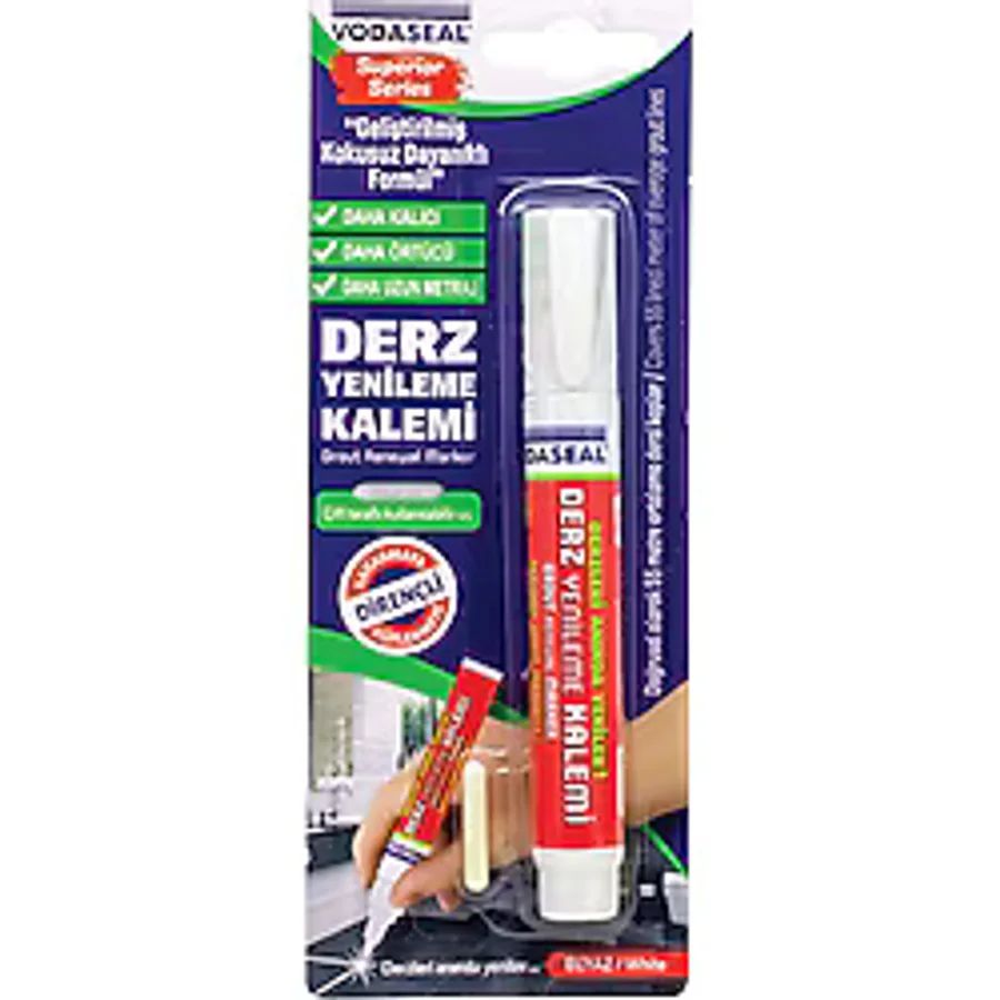 Vodaseal Derz yenileme Kalemi Beyaz