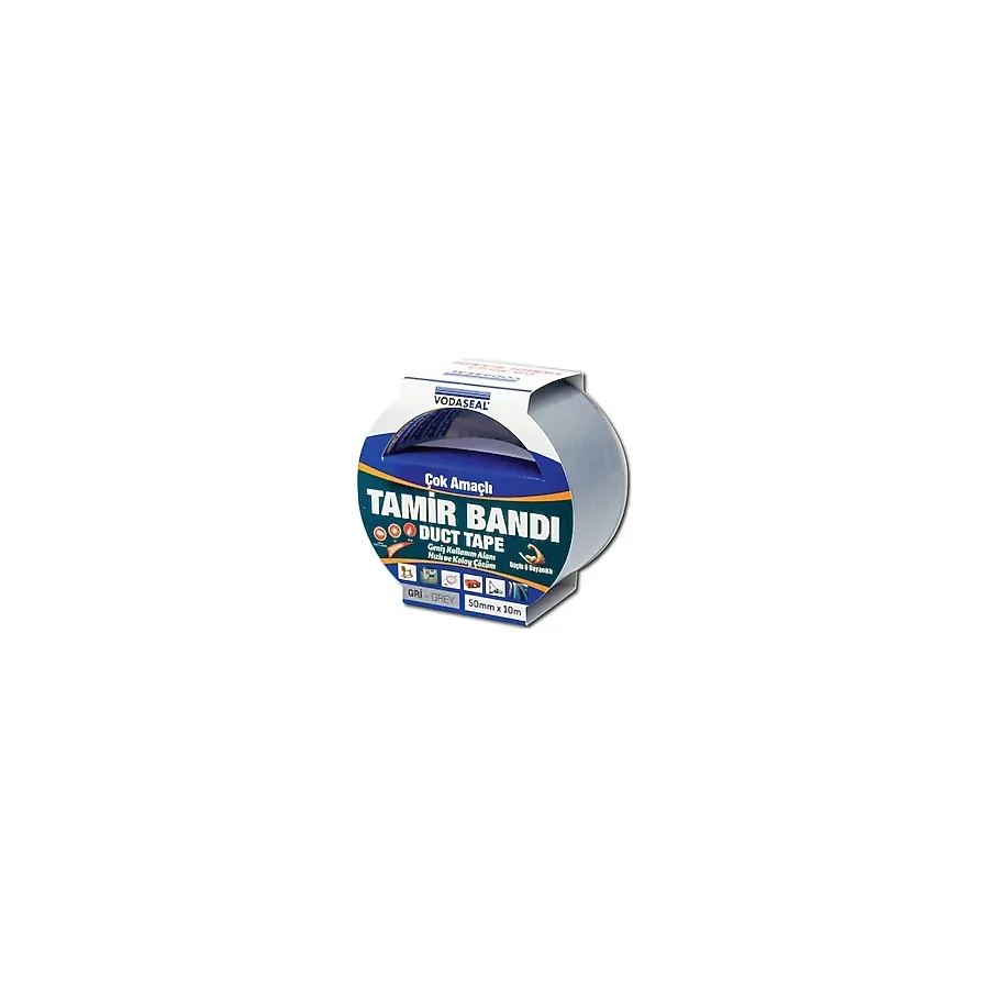 Vodaseal Duck - Tape Tamir Bandı - 50 Mm X 10mt - Gri