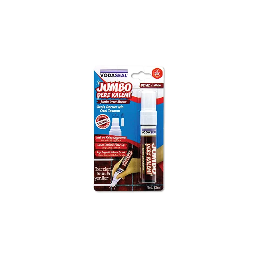 Vodaseal Jumbo Derz Kalemi Beyaz
