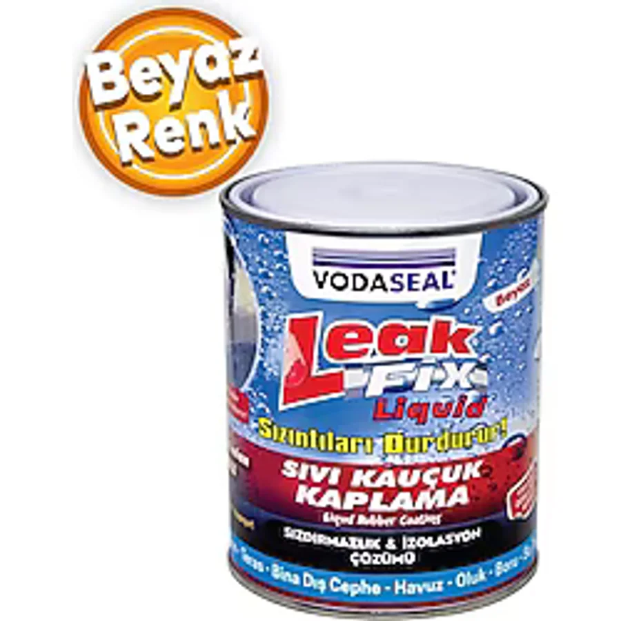 Vodaseal Leak Fix Liquid Su Sızdırmazlık Sıvı Kauçuk Kaplama İzalasyon Sızdırmaz 800 Gr