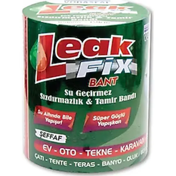 Vodaseal Leak Fix Su Geçirmez Sızdırmazlık ve Tamir Bandı Beyaz
