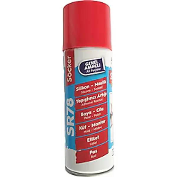 Vodaseal Sr 78 Söcker -Silikon Sökücü - Pas - Küf - Mantar - Etiket - Boya Genel Amaçlı 200 Ml