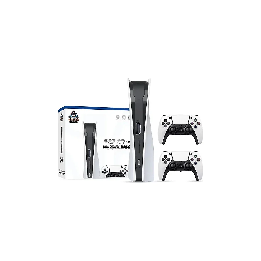 Voground Q10 PlyStation 128 GB GTA Pes Fifa SEGA PSP Retro Atari 26776 Oyunlu 3D 4K HD 2.4G Game Box