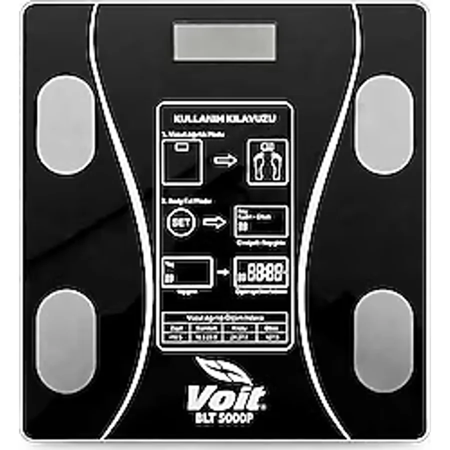 Voit BLT5000 Bluetooth Özellikli Akıllı Vücut Analiz Baskülü