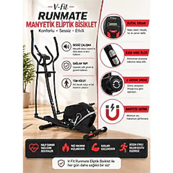 Voit Runmate Manyetik Eliptik Bisiklet