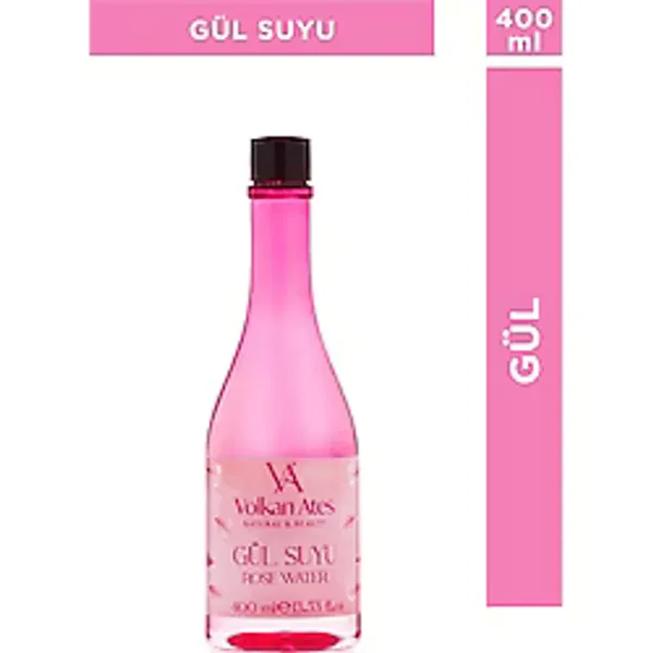 Volkan Ates Natural & Beauty Gül Suyu 400 ml