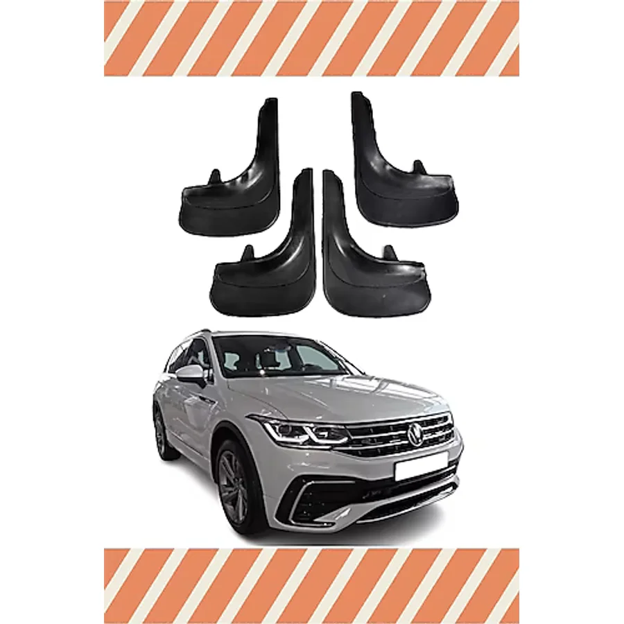 Volswagen Tiguan Tüm Kasalar 4'lü Tozluk Çamurluk Paçalık