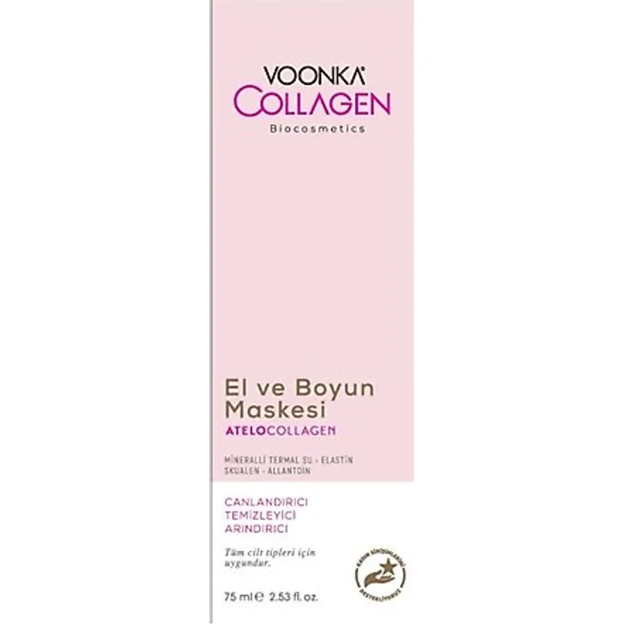 Voonka Biocosmetics El Ve Boyun Maskesi 75 Ml