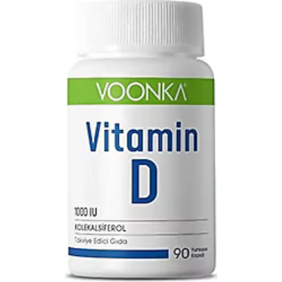 Voonka Vitamin D 90 Yumuşak Kapsül