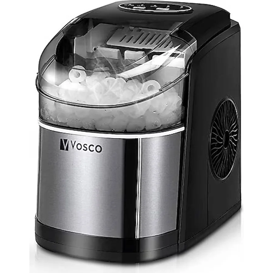 Vosco VHZB-12CS Siyah Ev Tipi Buz Makinesi
