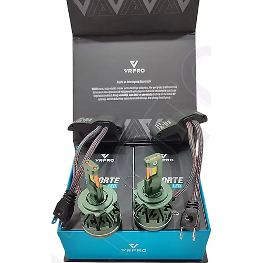 VR Pro H7 Forte Led Xenon 22000 Lümen 12- 24v Uyumlu