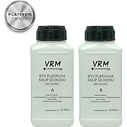 VRM Vernikrecinemarketi RTV-2 Platinum Kalıp Silikonu (40 Shore) 1 Kg