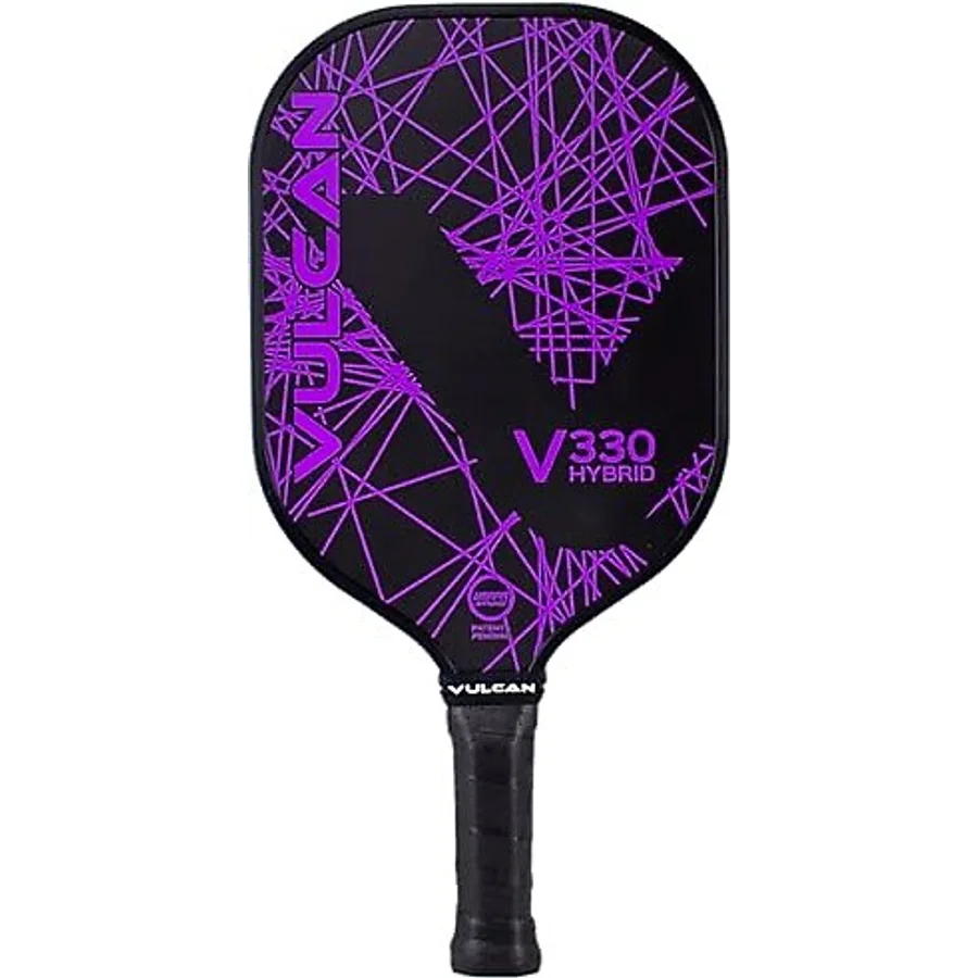 Vulcan V330 Pickleball Küreği (Mor Lazer)
