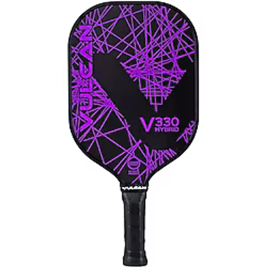Vulcan V330 Pickleball Küreği (Mor Lazer)