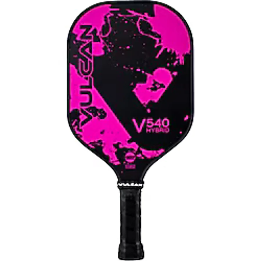 Vulcan V540 Hibrit Pickleball Küreği (Pembe Sıçrama)