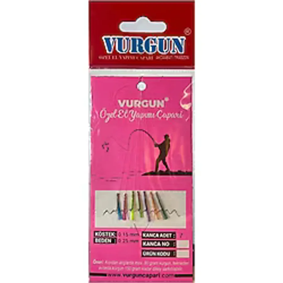 Vurgun 80Gr 7 İğneli Kısa Köstek Çılgın Hayalet Çapari