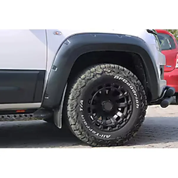 VW Amarok Çamurluk Dodik Seti (19 cm Depo Kapaklı) Vidalı Abs 4 Parça 2012-2017 Arası
