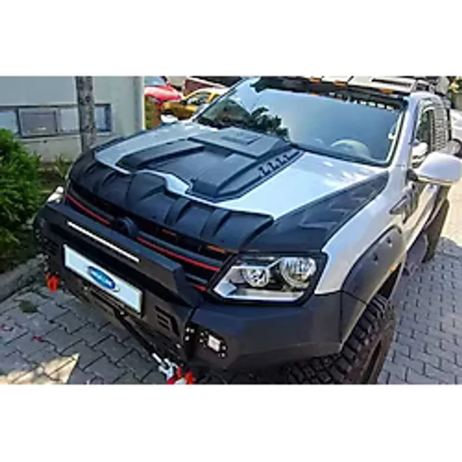 Vw Amarok Dragon Ön Kaput Koruyucu 3 Parça 2010-2021 Arası