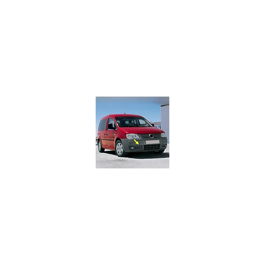 VW Caddy 2004-2010 Ön Tampon Çeki Demiri Kapağı Boyanmaz Tip 2K0807241