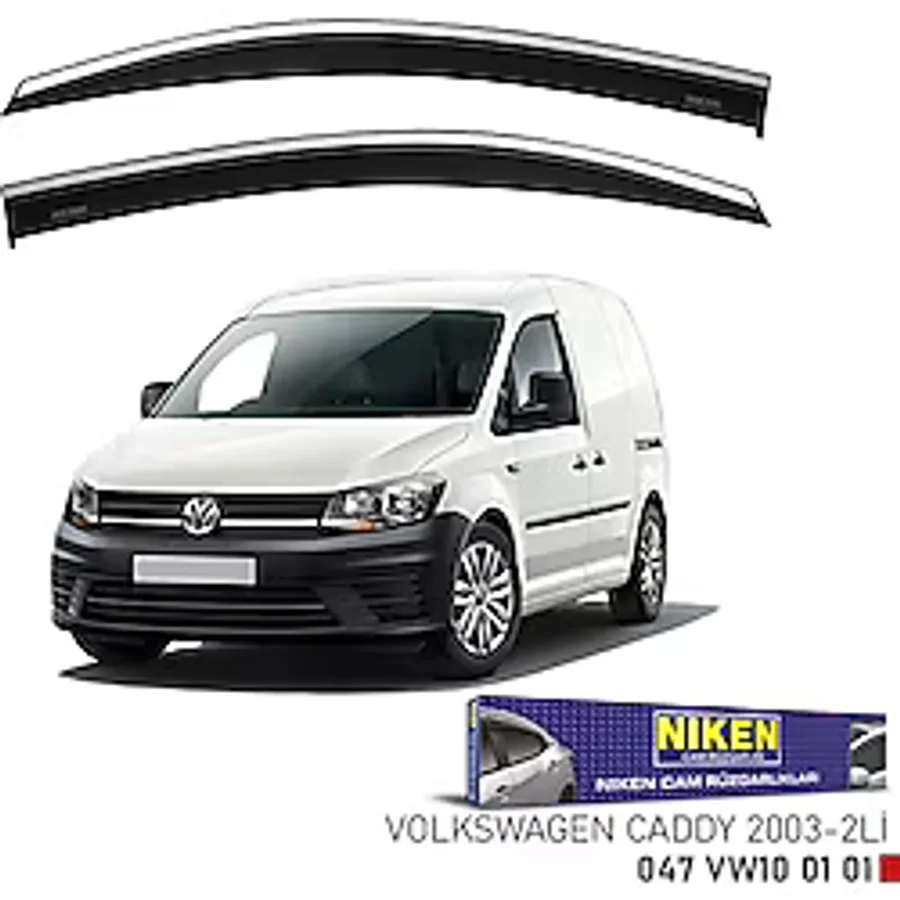 Vw Caddy Cam Ruzgarligi Kromlu 2003 / 2020 Niken