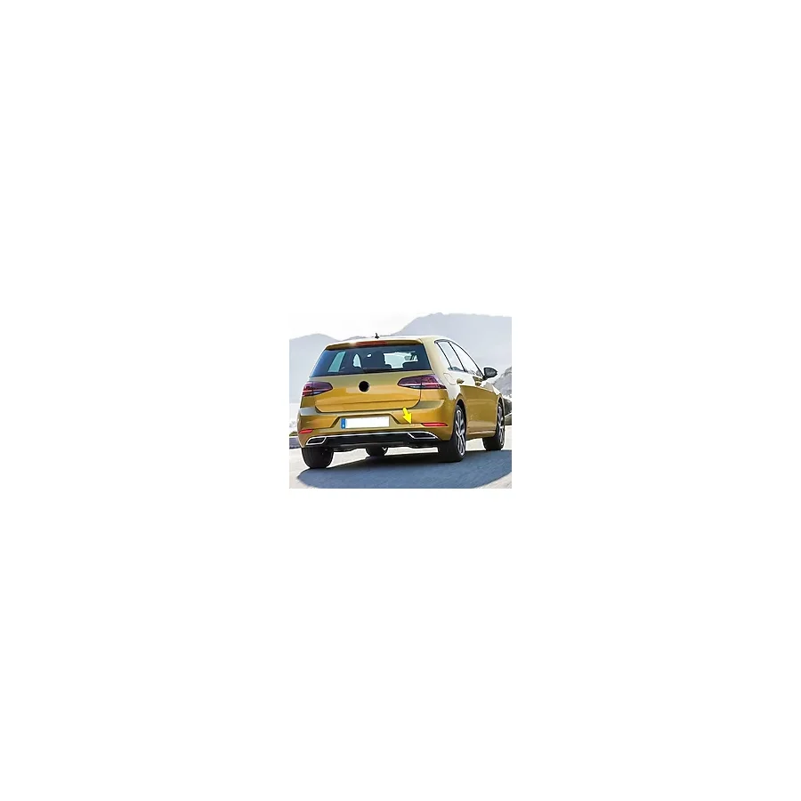 Vw Golf 7.5 2018-2020 Arka Tampon Çeki Demiri Kapağı 5G6807441a