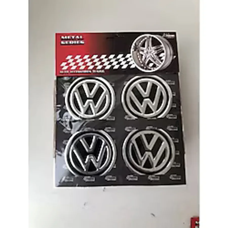 Vw Jant Göbeği-Yapıştırma-Sticker- 59Mm Ölçü -4 Adet