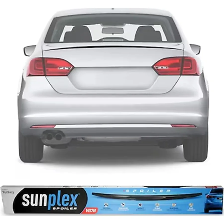 VW Jetta Spoiler Bagaj Üstü Sunplex Piano Black 2010-2017 Arası