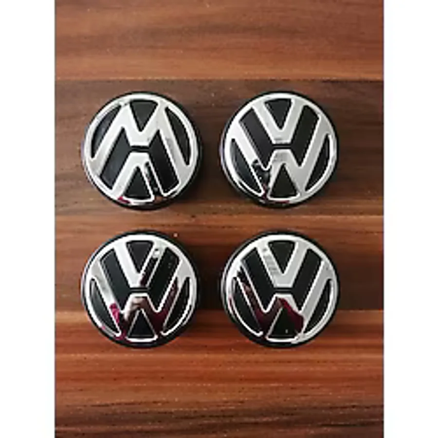 Vw Passat B6 Jant Göbeği Kabartmalı Jant Göbek 4 Adet