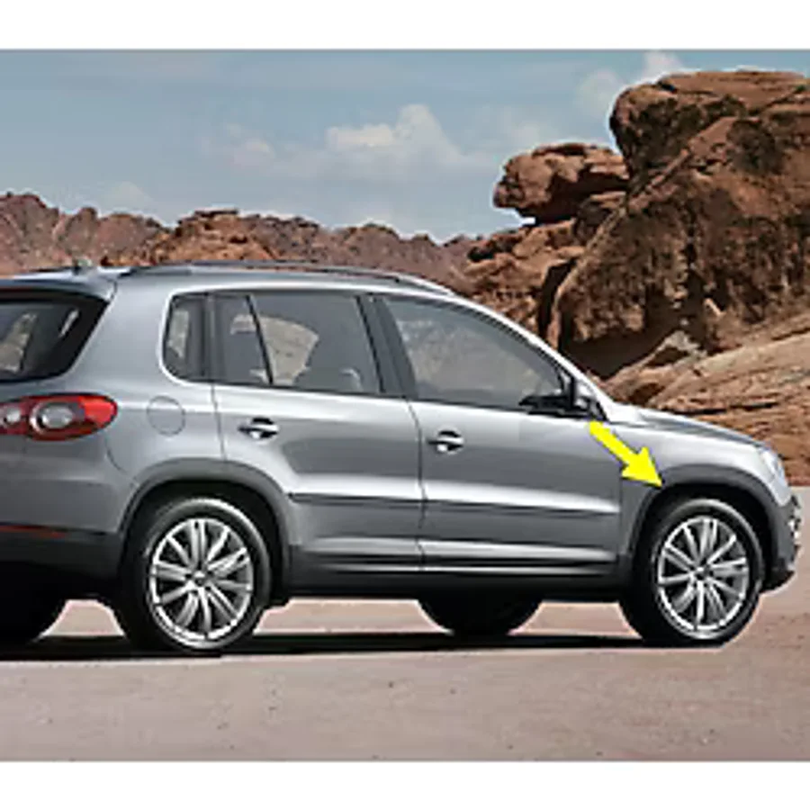 VW Tiguan 2008-2011 Sağ Ön Çamurluk Dodik Plastik Çıta 5N0854732A