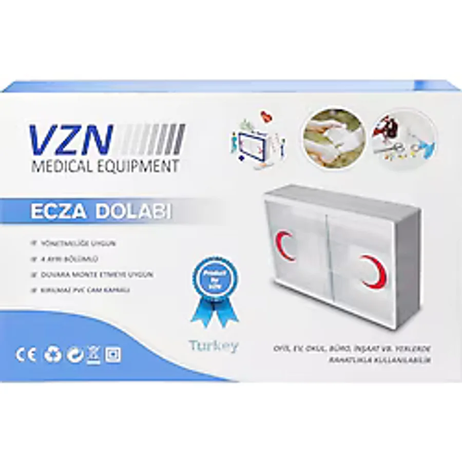 Vzn Ecza Dolabı - Beyaz