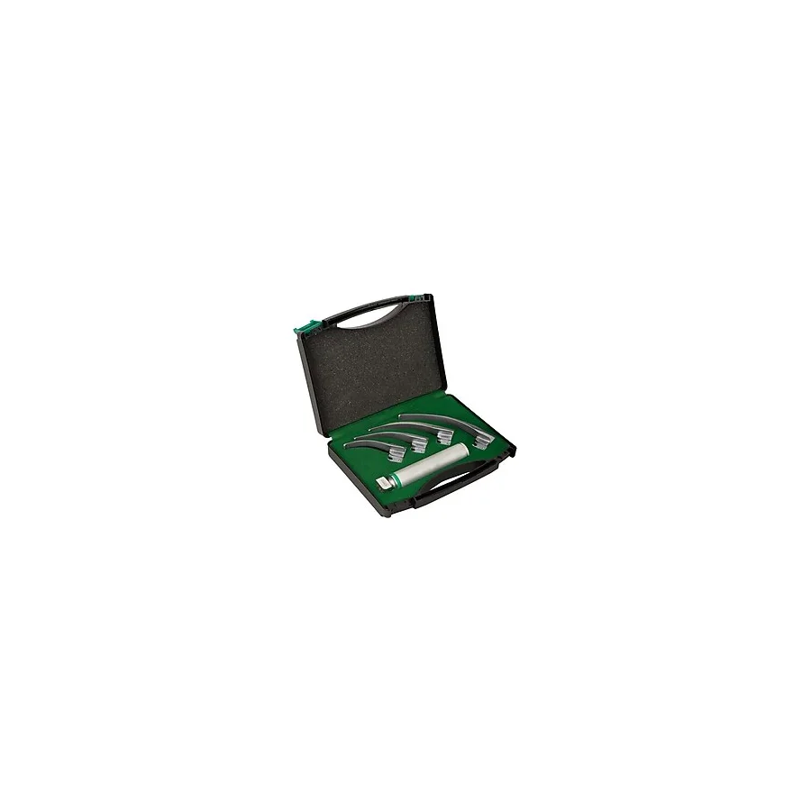 Vzn Fiber Optik Laringoskop Set 1-2-3-4 Blade