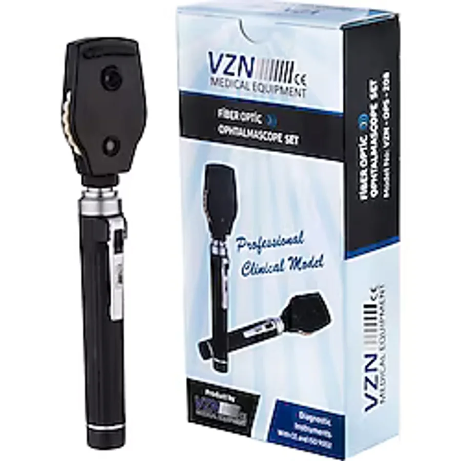 Vzn Fiber Optik Oftalmaskop Set