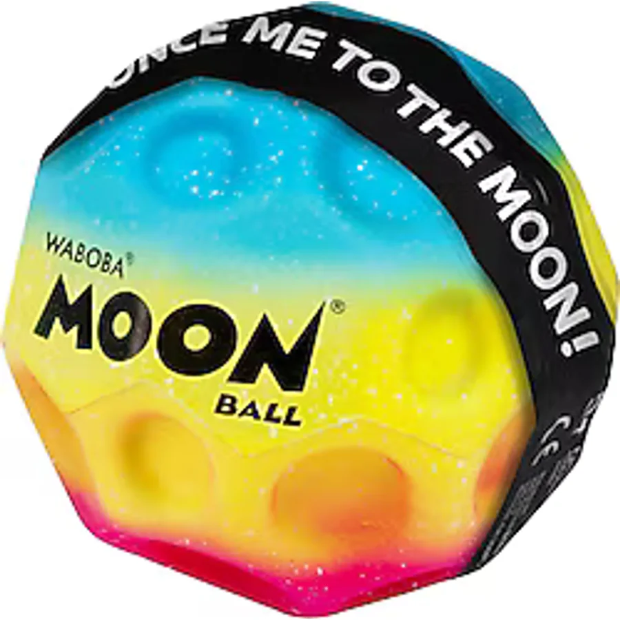 Waboba Rainbow Moon Ball Pembe-Sarı-Mavi Top