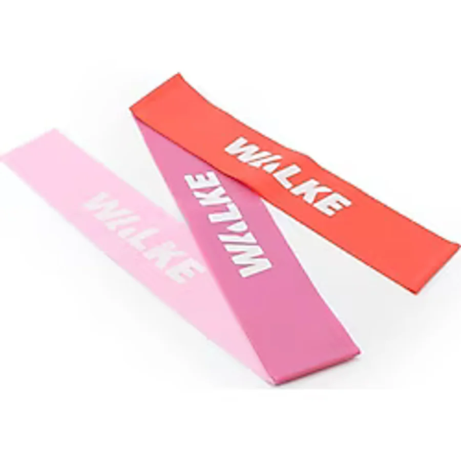 Walke 3 'lü Pilates Bandı Plates Egzersiz Direnç Lastiği Seti