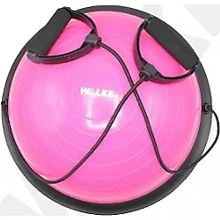 Walke 45 Cm Bosu Ball Yarim Denge Topu Pilates Aleti Direnc Lastikli Pompa Dahildir