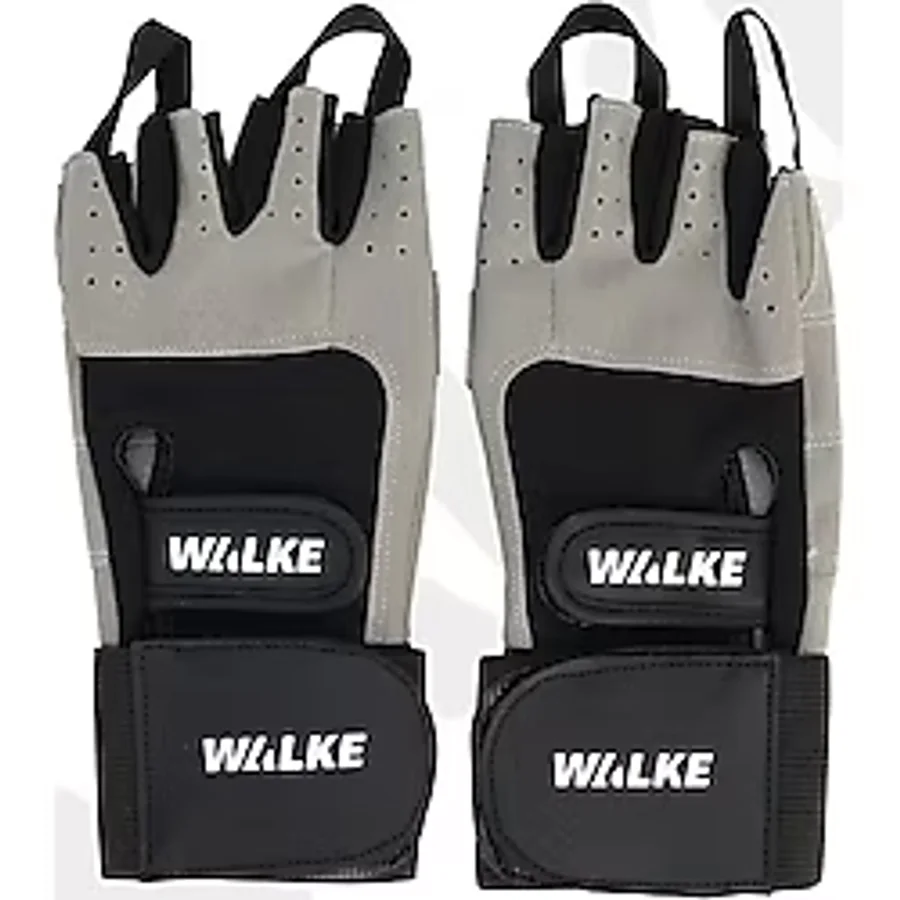 Walke Bilek Bandajlı Gri Ağırlık Body Fitness Eldiveni