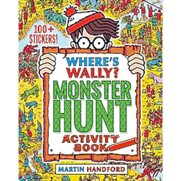 Walker Books Where's Wally? Monster Hunt: Activity Book Çocuk Yabancı Dil Kitabı