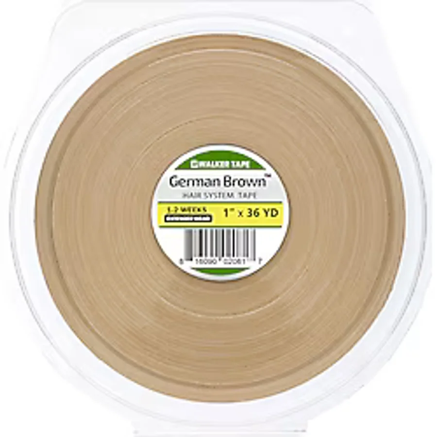 Walker Tape German Brown Protez Saç Bandı Rulo (2.5 CM x 32.91 M)