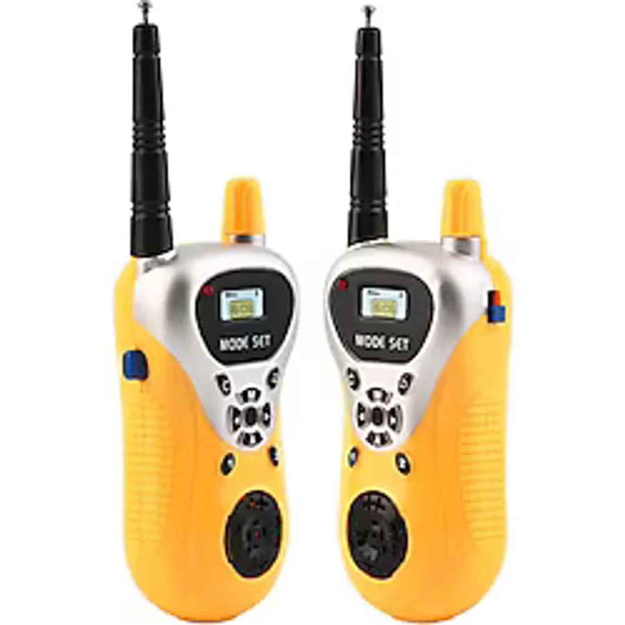 Walkie Talkie Pilli Yüksek Çekim Mesafeli Oyuncak Çocuk Telsizi