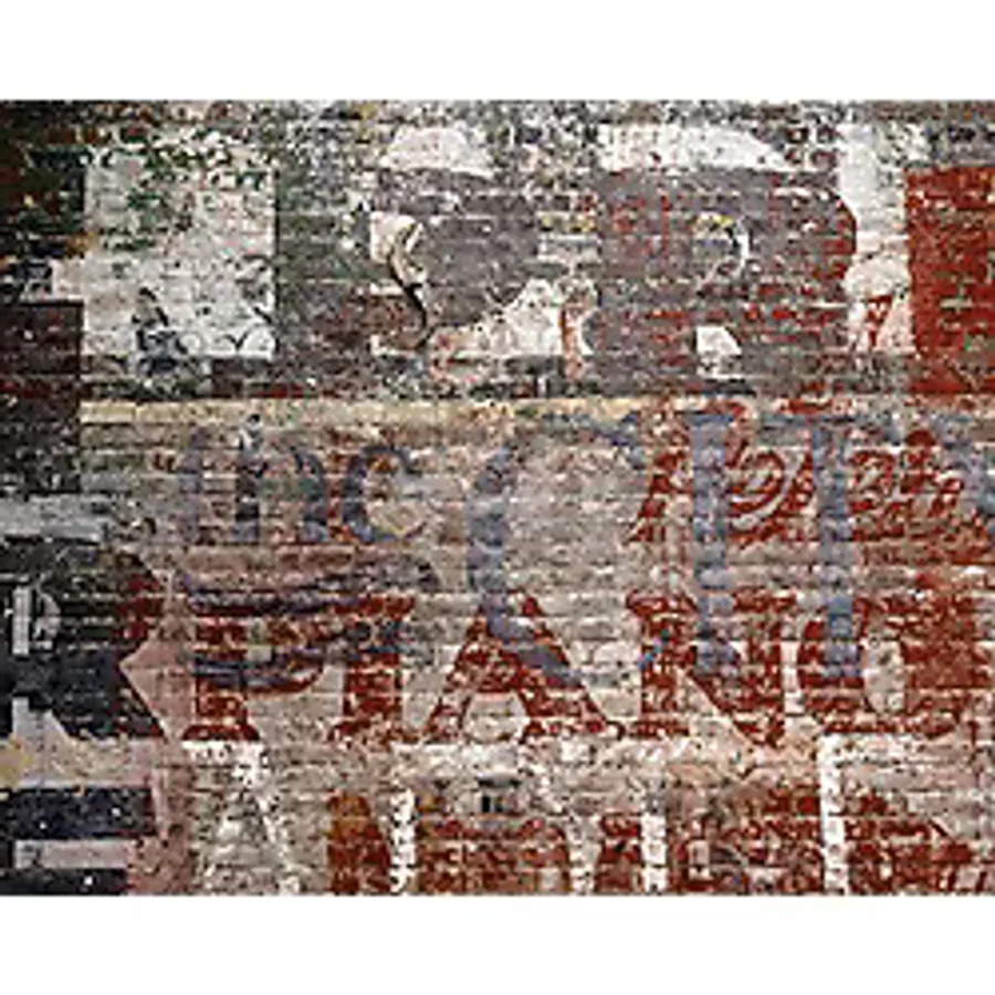 Wall Rogues Tuğla Duvar Desenli Duvar Kağıdı, Gri, 3x2.4 metre