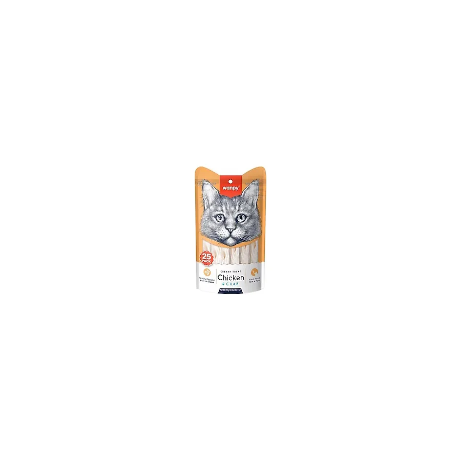 Wanpy 25x14 gr Krema Kedi Ödül Maması