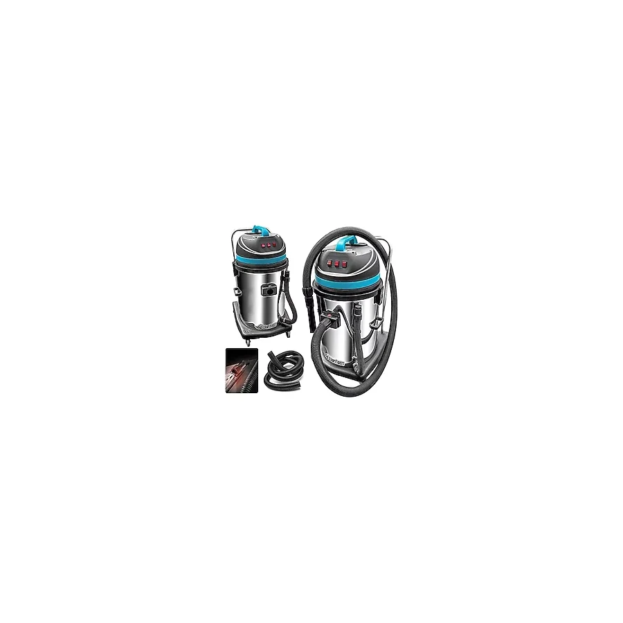 Wantoss 3 Motor'lu Islak Kuru Sanayi Tipi Süpürge Makinası 4200 Watt - 1