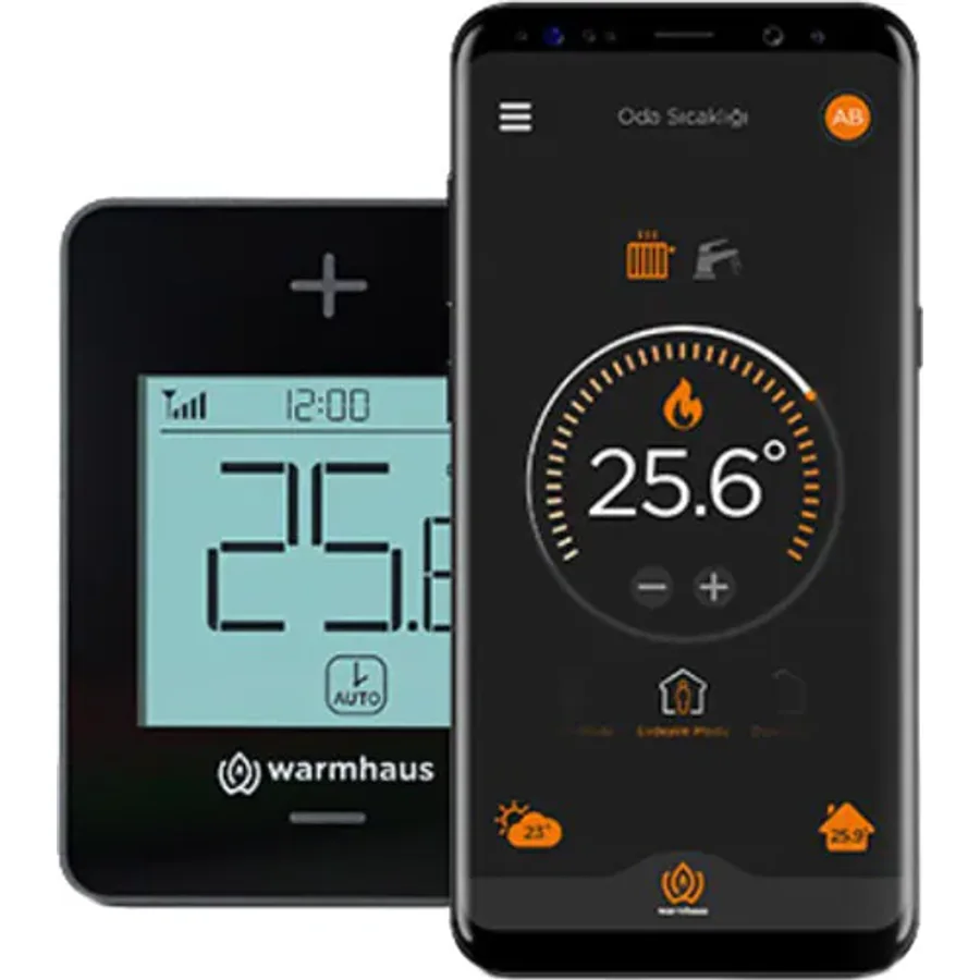 Warmhaus Recowa WiFi Programlanabilir Kablosuz Termostat