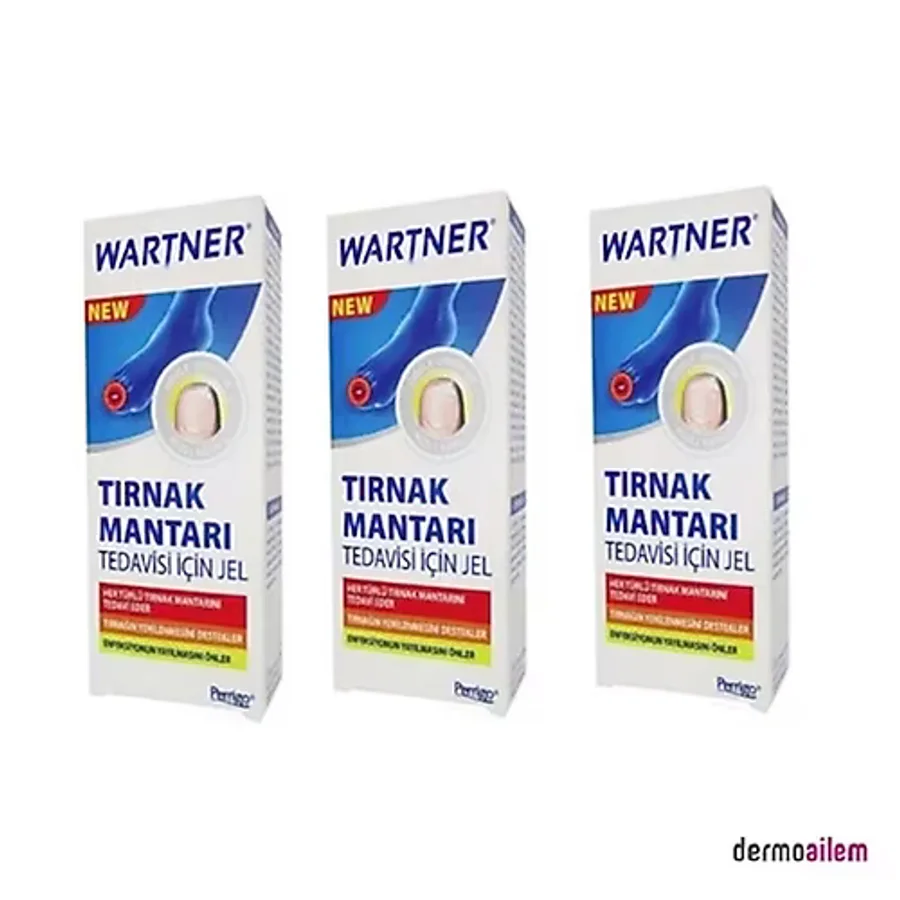 Wartner Tırnak Mantarı Tedavisi İçin Jel 7 ml 3 Adet