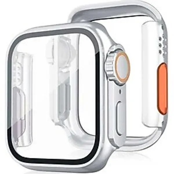 Watch 44Mm Watch 49Mm Kasa Dönüştürücü Ve Ekran Koruyucu - Gümüş