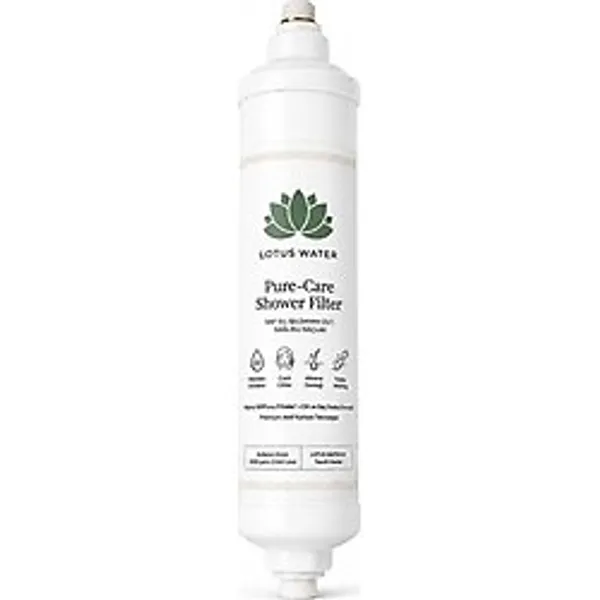 Water Pure-Care Duş Filtresi,%99 Klor Filtreleme, Aktif Karbon + Kdf + Vitamin C, Saç ve Cilt İçin Banyo Su Arıtma Filtresi, Kolay Montajxx