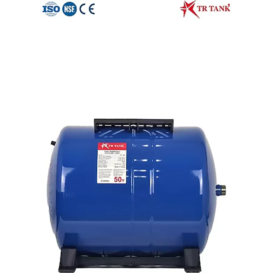 Watermelon Trtank Profesyonel 50 Litre Yatay Ayaklı Nsf Membranlı Hidrofor Genleşme Tankı