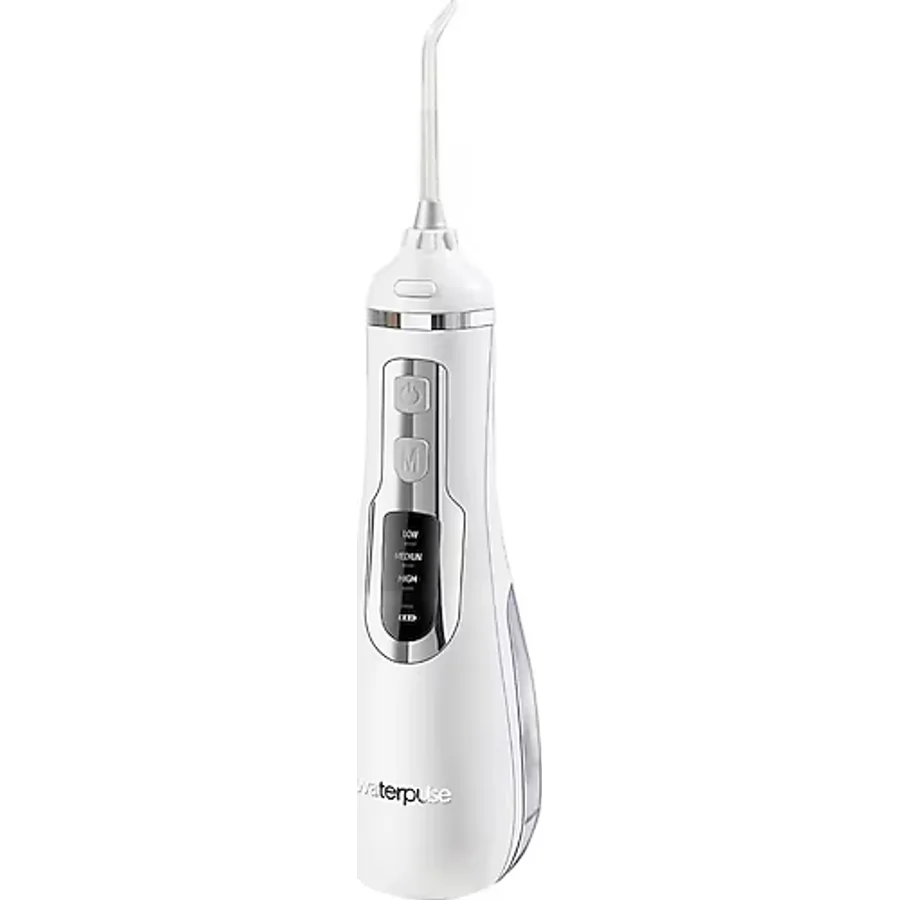 WaterPulse WP-V500-W Taşınabilir Şarjlı Masajlı Diş Protez Bakım ve Ağız Duşu beyaz