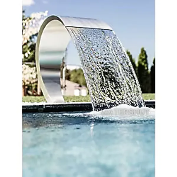 WATERSHUT Kobra Şelale (500x600) Havuz Kenar Şelalesi Gri